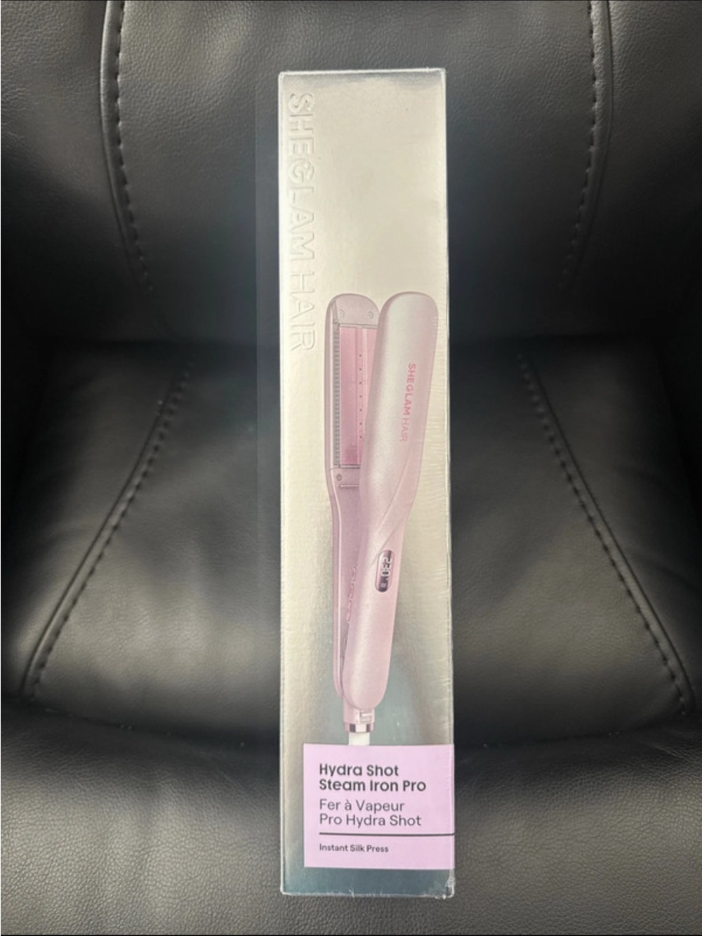 Sheglam Hair Hydra Shot Steam Iron Pro - Pink - NIB